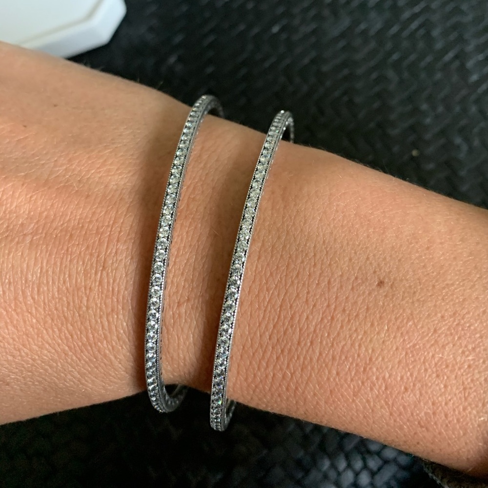 Pandora twinkling forever CZ bangle